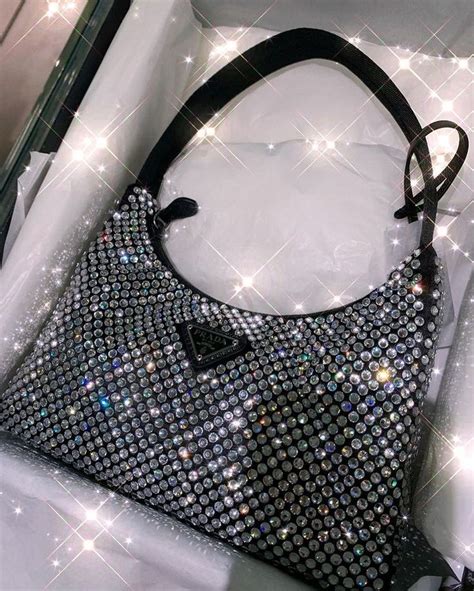 prada glitter bag dupe|glitter prada handbags.